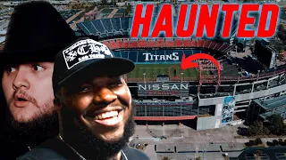 OVERNIGHT IN A HAUNTED NFL STADIUM | NFL Ghost Hunt Tennessee Titans