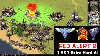 Red Alert 2 Yuri's Revenge I Collection map I 1 Yuri vs 7 Brutal AI