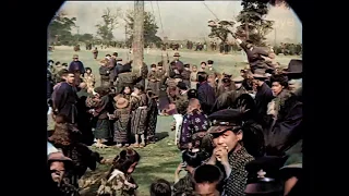 [ カラーcolored]  東京通り  1913~1915    Tokyo Japan Street view