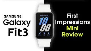 Samsung Galaxy Fit 3 First Impressions Mini Review | H2TechVideos