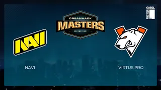 NaVi vs Virtus.pro | Лучшие моменты | DreamHack Masters Spring 2021