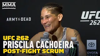 UFC 262: Priscila Cachoeira Justifies Referee Standup, Calls Out Montana De La Rosa - MMA Fighting