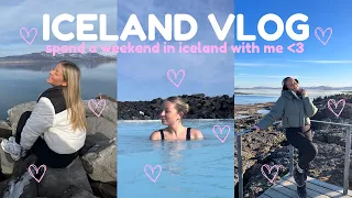 ICELAND VLOG✨❄️ blue lagoon, golden circle, northern lights & Reykjavik | chloewhitthread