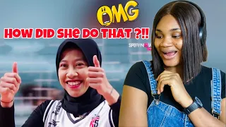 (V-League] | Dibayar Tunai. Spike Brutal Megawati Bikin Kepala Pusing! Red Sparks | Reaction