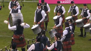 Simon Fraser University Pipe Band | 2023 MSR | World Pipe Band Championships