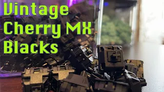 Vintage Cherry MX Blacks - Harvest and Sound Test