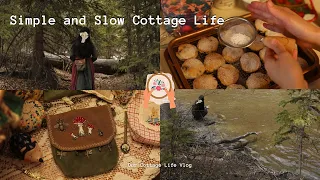 Simple and Slow Cottage Life | Cottagecore Hobbies 🕯️🧵🧺