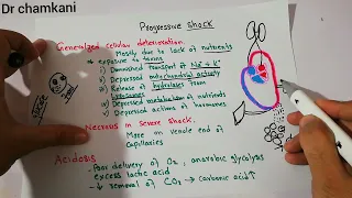 CVS 246 | Progressive shock part 4 | Generalized cellular deterioration | Tissue necrosis | Acidosis