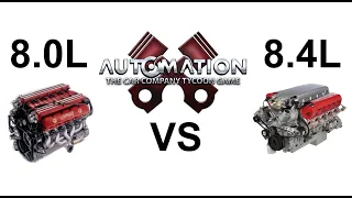 Dodge Viper 1992 V10 vs 2017 V10 Engine Comparison! Automation Game
