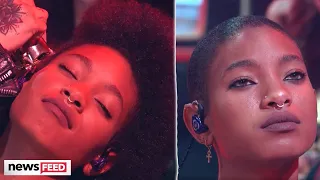 Willow Smith SHAVES Head During LIVE 'Whip My Hair' Performance!