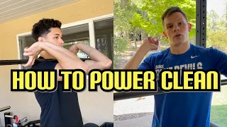 How To Power Clean To Jump Higher
