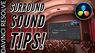 5.1 Surround Sound TIPS in DaVinci Resolve 16