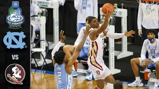 North Carolina vs. Florida State ACC Men's Basketball Tournament Highlights (2021)