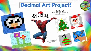 #Decimal  #Art #Integrated #Activity #Fractions #To #Decimals