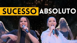 Maiara e Maraisa cantam "Esqueça-Me Se For Capaz" no Faustão