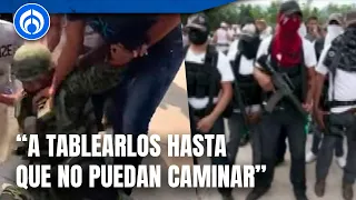 Grupo criminal de Michoacán declara la guerra a militares
