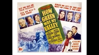 How Green Was My Valley (1941) Walter Pidgeon and Maureen O'Hara