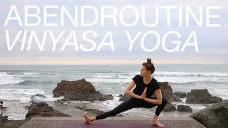 Yoga Flow für den Abend | 30 Min Bewegung + Dehnen für den ganzen Körper | Vinyasa Yoga Abendroutine