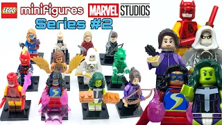 LEGO Marvel Collectible Minifigures Series 2 CMF (Moon Knight, She Hulk, Hawkeye & Ms. Marvel)