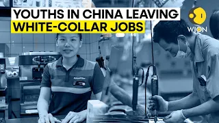 Why are youths in China quitting high-paying jobs to become waiters & baristas? | WION Originals