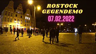 Rostock GEGENDEMO 07.02.2022