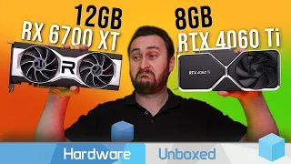 Best Value 1440p GPU That You Should Buy, Radeon RX 6700 XT vs. GeForce RTX 4060 Ti