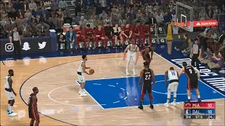 NBA 2K20 - Dallas Mavericks vs Miami Heat - Gameplay (PS4 HD) [1080p60FPS]