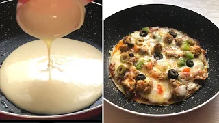 Yummy Pizza Pancake Recipe in 10 Minutes 🙂