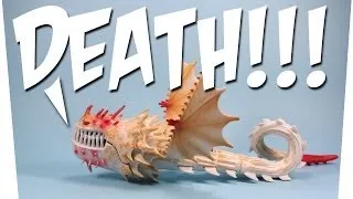 Dragons Defenders of Berk Screaming Death Chomping Teeth Attack