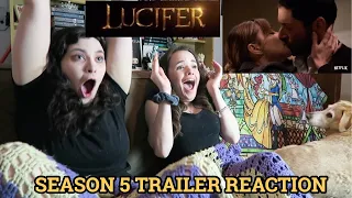 LUCIFER SEASON 5 TRAILER REACTION