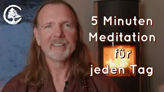 5 Minuten Stille-Meditation für jeden Tag