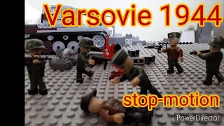 LEGO/COBI ANIMATION stop-motion : Varsovie 1944 (Warsaw 1944)