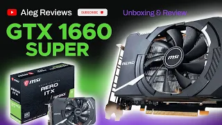 MSI Nvidia GTX 1660 Super Unboxing