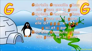 Gabrielle Grenouille - Phonétique Animée