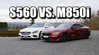 Mercedes-Benz S560 Coupe kontra BMW M850i (PL) - pojedynek drogich coupe