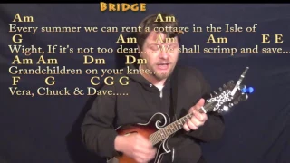 When I'm Sixty-Four (The Beatles) Mandolin Cover Lesson in C with Chords/Lyrics