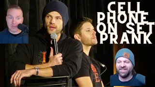 Jensen Ackles & Jared Padalecki - Cell Phone on Set Prank | REACTION