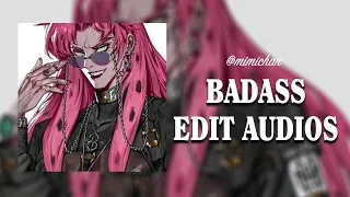 Badass edit audios that are SUPERIOR 👿👿👿