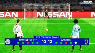 PES 2019 | MANCHESTER CITY vs JUVENTUS | Final UEFA Champions League (UCL) | Penalty Shootout