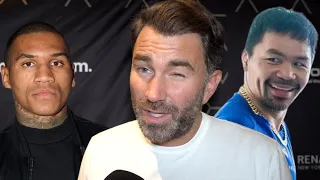 ‘ARE YOU CLICK BAITING MANNY PACQUIAO?’ EDDIE HEARN ON BENN RETURN | OKOLIE MOVES DUBAI | CROKE PARK