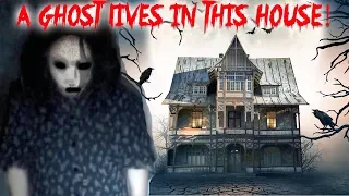 A GHOST LIVES IN THIS HAUNTED ABANDONED HOUSE *IT HURT ME* | MOE SARGI