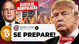 BITCOIN ALERTA DE MANIPULAÇÃO! SERIA ESSA QUEDA PÓS ETF DE ETH A SUA ÚLTIMA CHANCE? SE PREPARE!