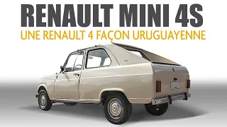 RENAULT MINI 4S URUGUAY  - Rare et bizarre - La Renault 4 façon Uruguayenne !!!
