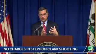 California AG announces DOJ findings in Stephon Clark's police shooting death