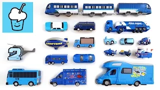 Blue Color Metro Taxi Van Fuel tanker truck Collection