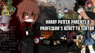 Harry Potter Parent's And Professor's React To TikTok|Kinemaster|GC|GachaArt|İbispaint