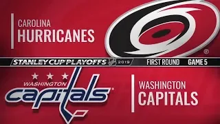 Carolina Hurricanes vs Washington Capitals | Apr 20, 2019 | Game 5 Stanley Cup 2019 | Обзор матча