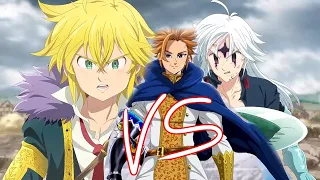 Meliodas & Tristan VS Arthur Pendragon - FULL FIGHT!! (AMV/MMV) - C E N T U R I E S