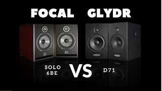 Monitor Shootout | Focal Solo 6be VS Glydr Acoustics D71 | Professional Measurements with Graphs