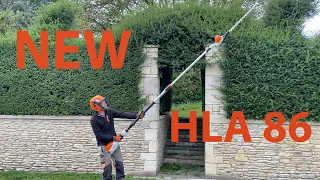 NEW STIHL HLA 86 BATTERY TELESCOPIC HEDGETRIMMER/HEDGER